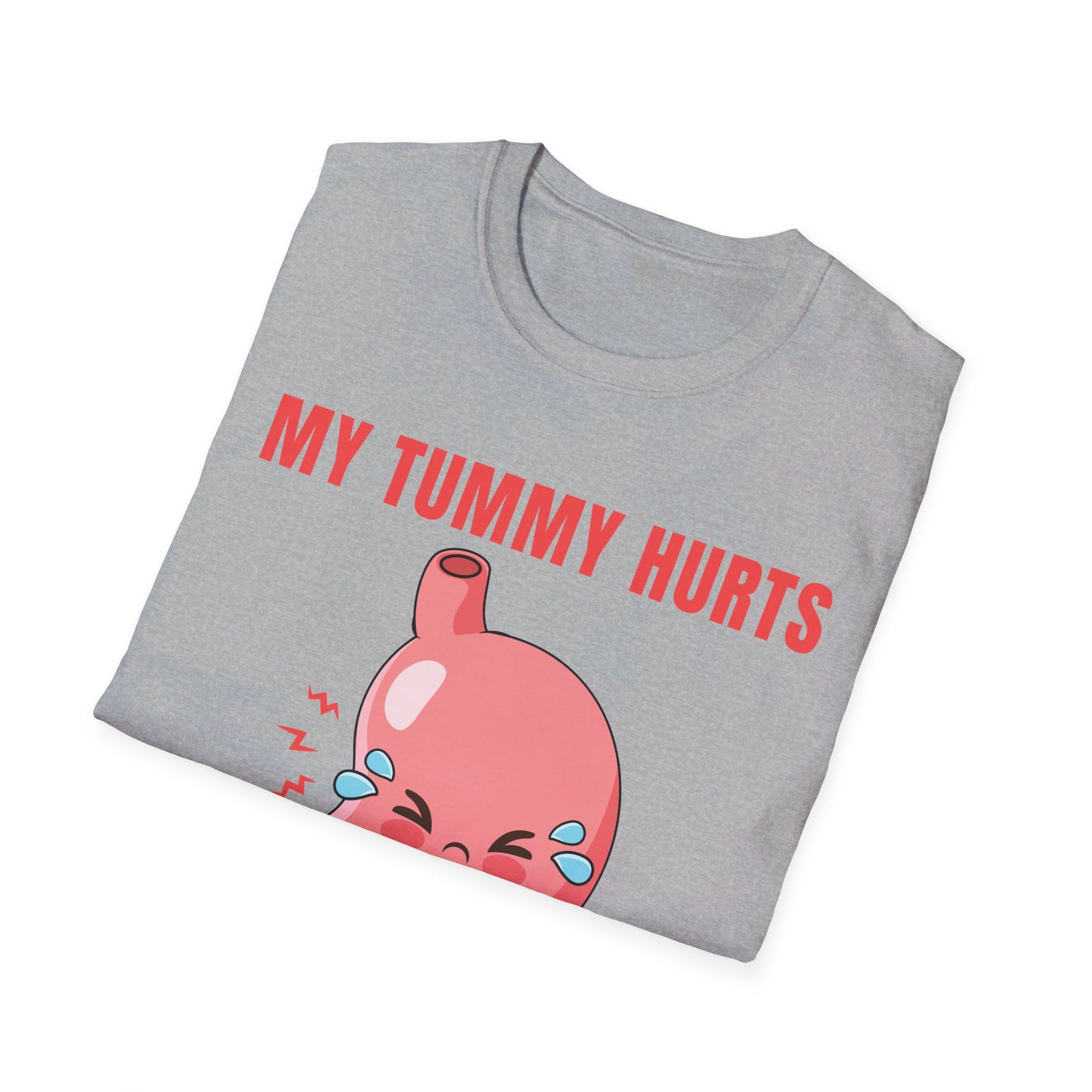 Funny My Tummy Hurts And I'm MAD At The Government Meme Sarcastic T-Shirt