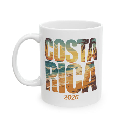 Costa Rica 2026 Making Memories Matching Family Vacation Coffee Mug For Men Women
