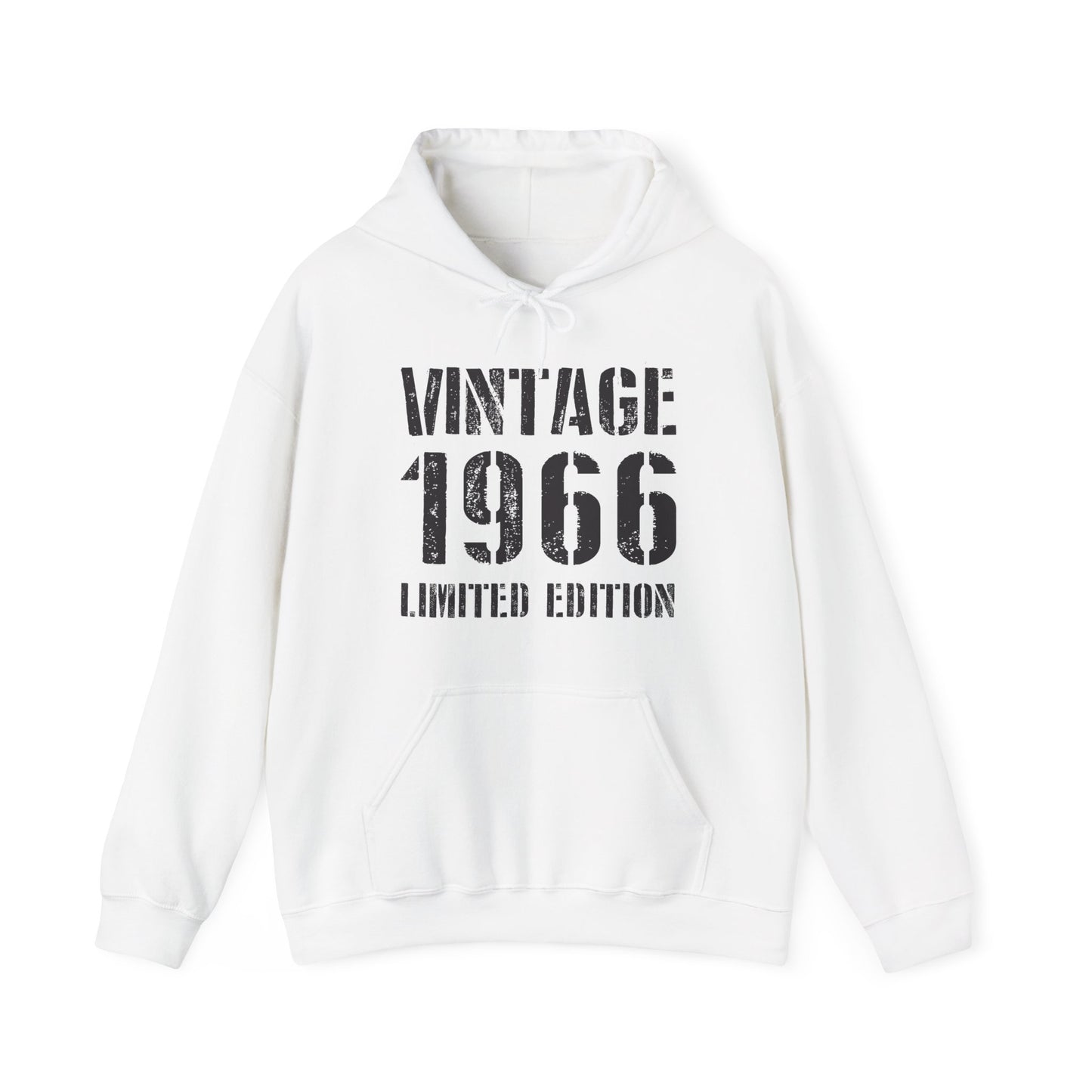 Funny Vintage 1966 60th Birthday Gifts 60 Year Old Hoodie For Men Women Hoodie