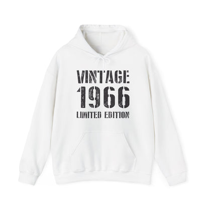 Funny Vintage 1966 60th Birthday Gifts 60 Year Old Hoodie For Men Women Hoodie