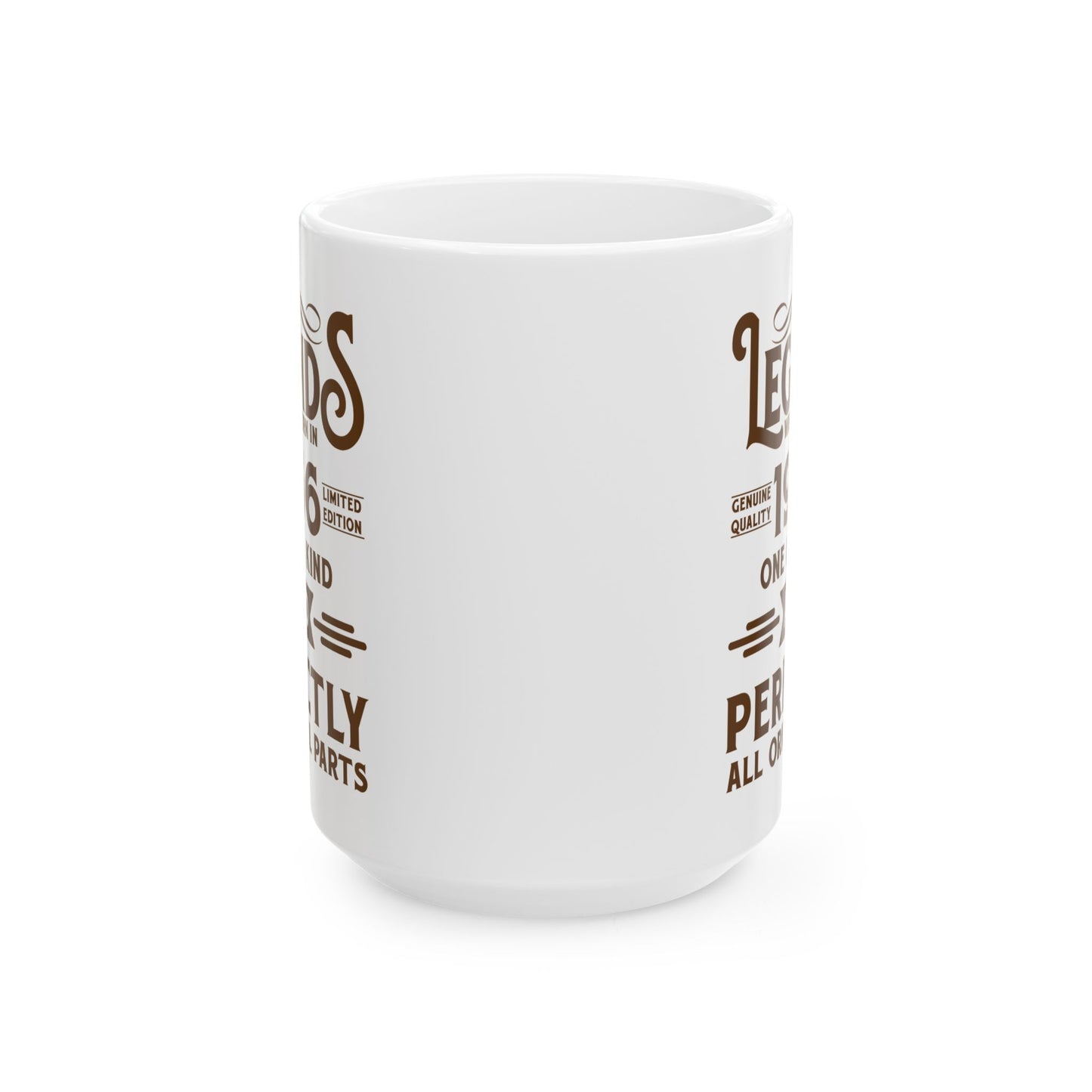 60th Birthday Mug 60 Years Old Vintage Legends Funny Born In 1966 Coffee Mug For Men Women