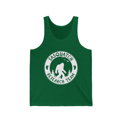 Sasquatch Research Team Bigfoot Vintage Mythical Creature Tank Tops For Men Women