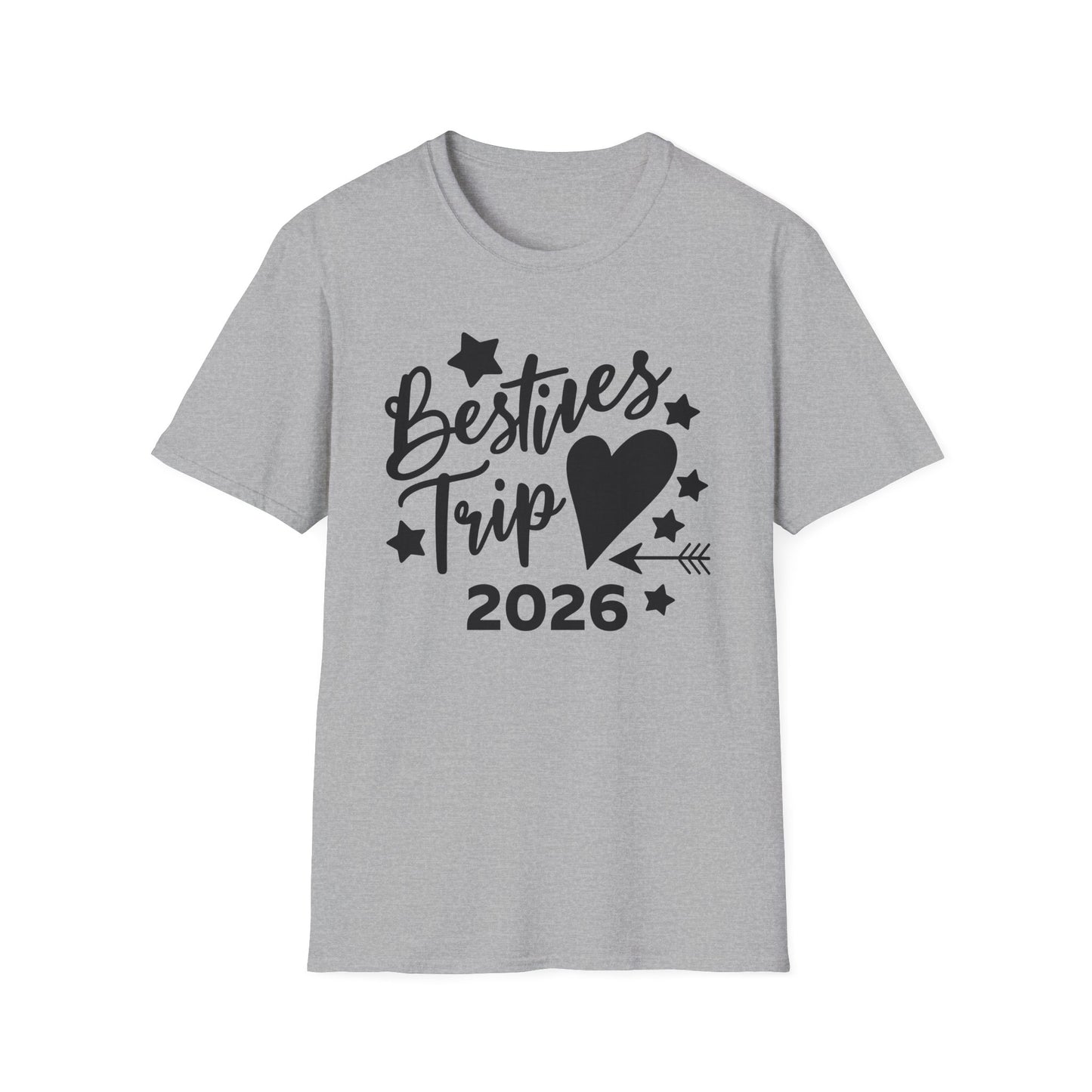 Funny Besties trip or Weekend 2026 For Girls and Women Vacation T-Shirt