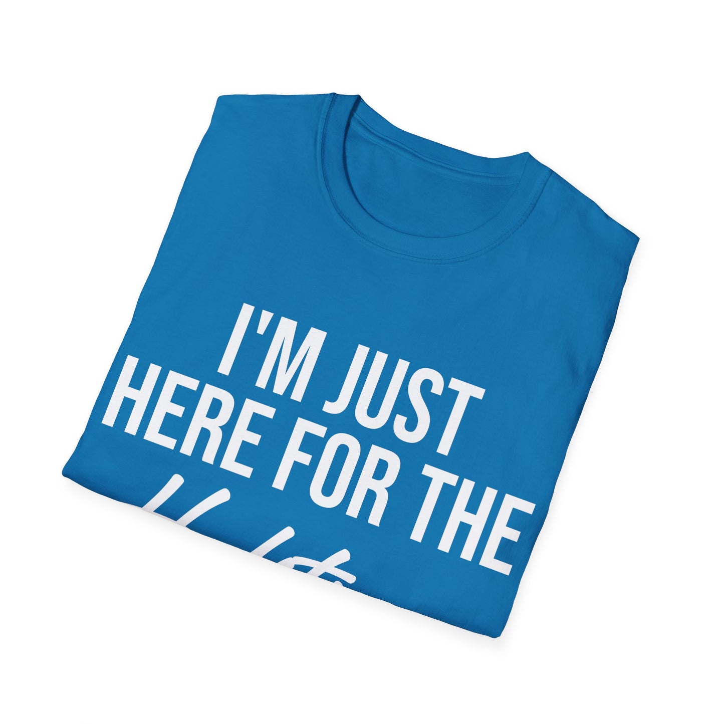 Funny I Am Just Here for The Halftime Show Football Gametime Gift T-Shirt Men