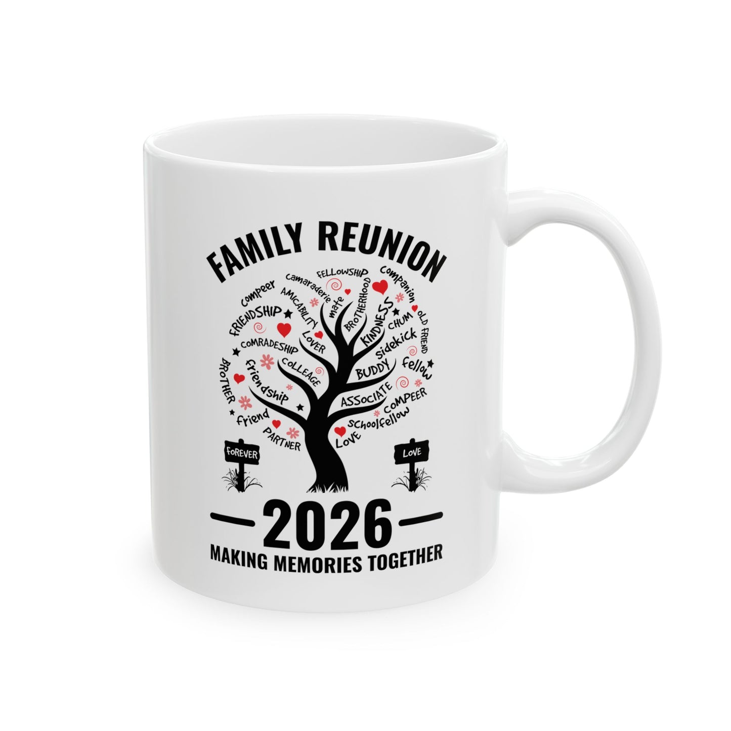 Making Memories Family Matching Group Family Reunion 2026 Coffee Mug For Men Women