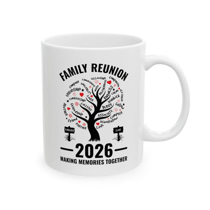 Making Memories Family Matching Group Family Reunion 2026 Coffee Mug For Men Women