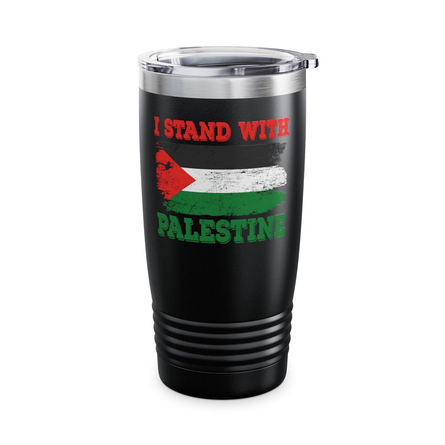 I Stand With Palestine Free Palestine Flag Gaza Palestinian Flag Tumbler For Men Women Tumbler