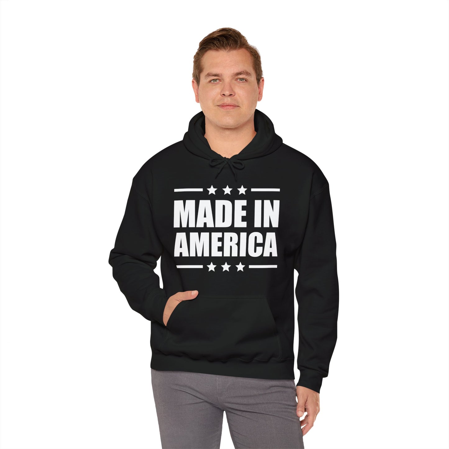 Made In America Patriotic Funny 4th of July Hoodie For Men Women Hoodie