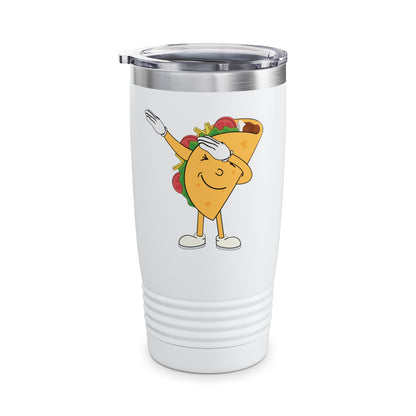 Funny Dabbing Taco Cinco de Mayo Boys Men Mexican Food Dab Tumbler