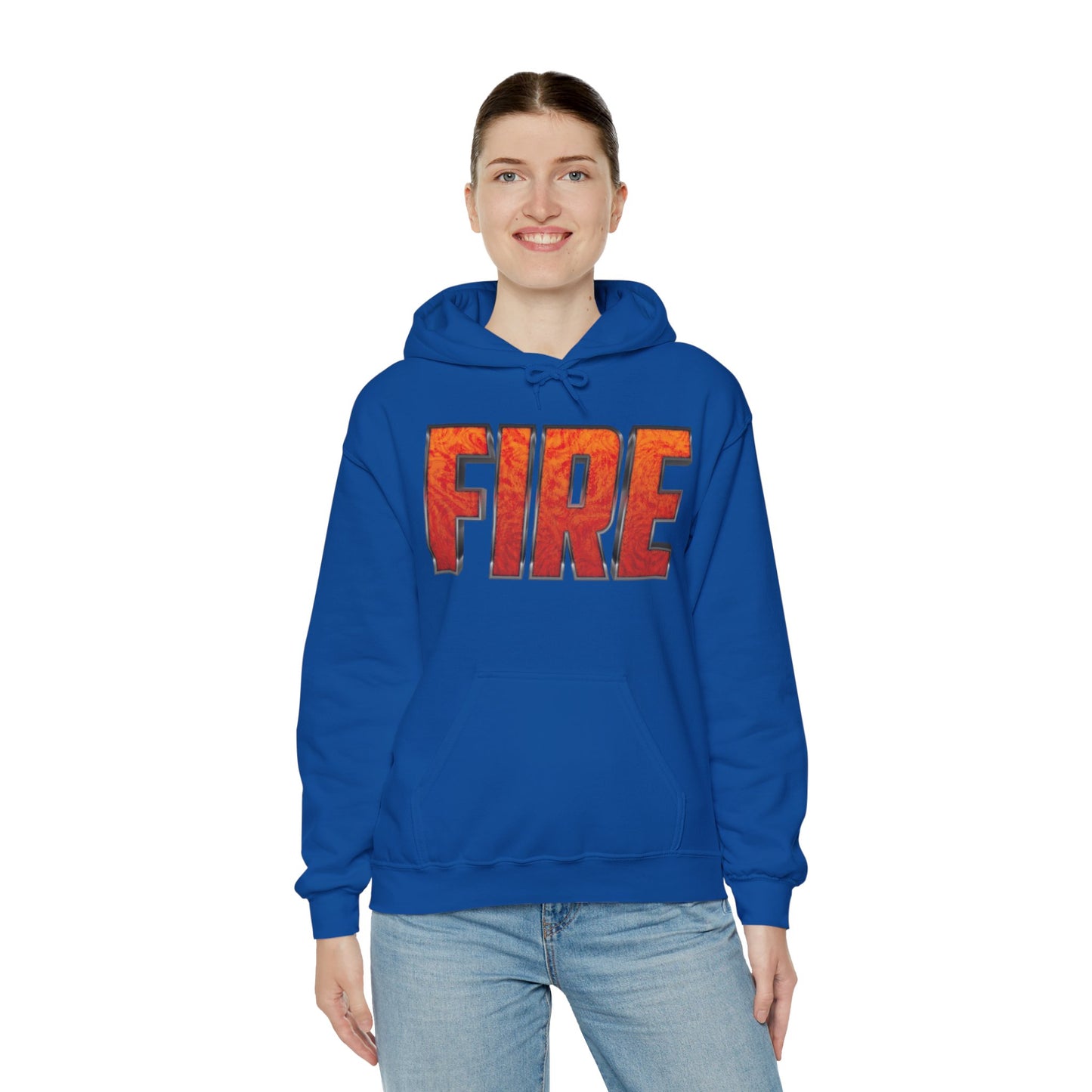 Funny FIRE Couple Matching Halloween Party Costume Hoodie Men Women