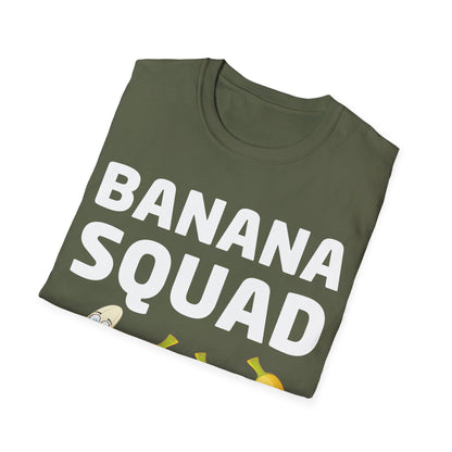 Funny Banana Squad Fruit Banana Lover T-Shirt For Men Women Kids T-Shirt