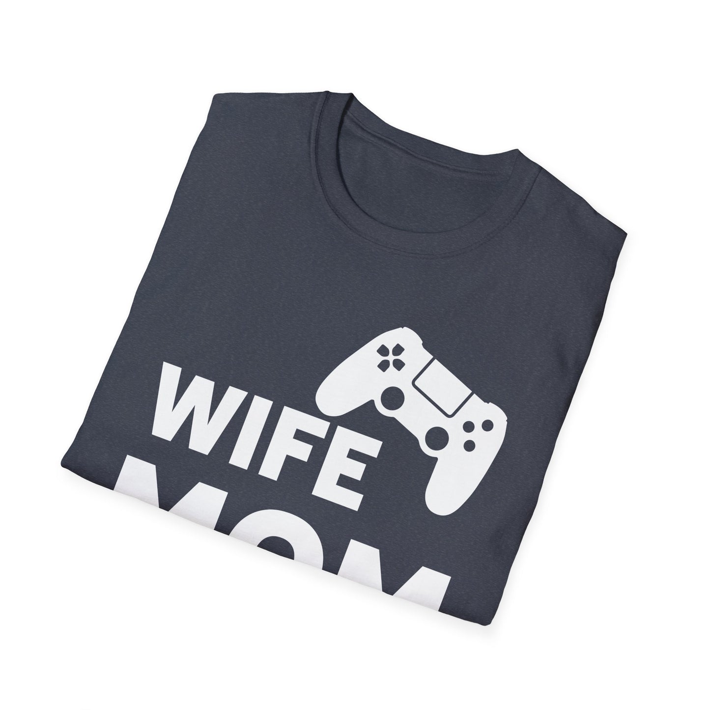 Wife Mom Gamer Gift for Gaming Women T-Shirt