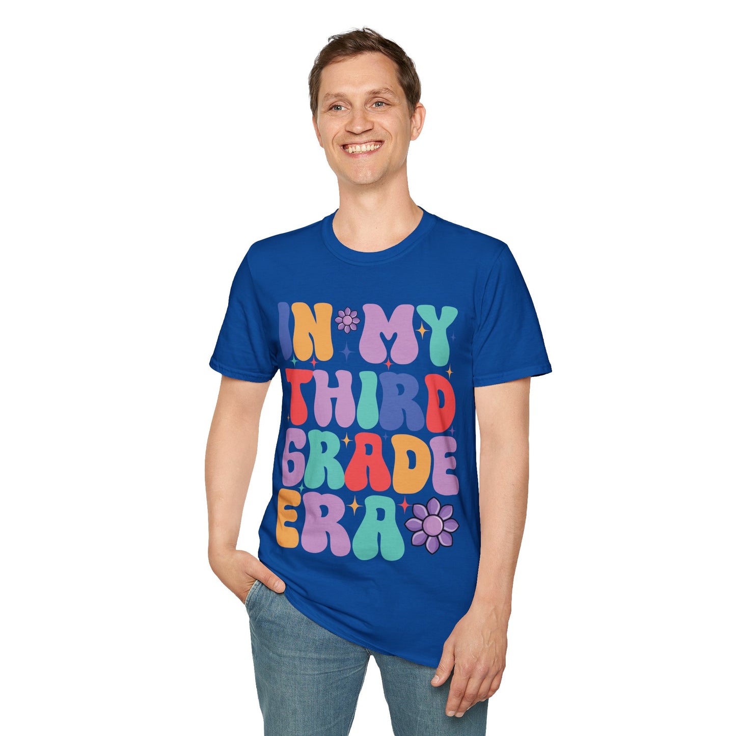 Funny In My 3rd Grade Era Back to School In My Third Grade Era T-Shirt For Men Women T-Shirt