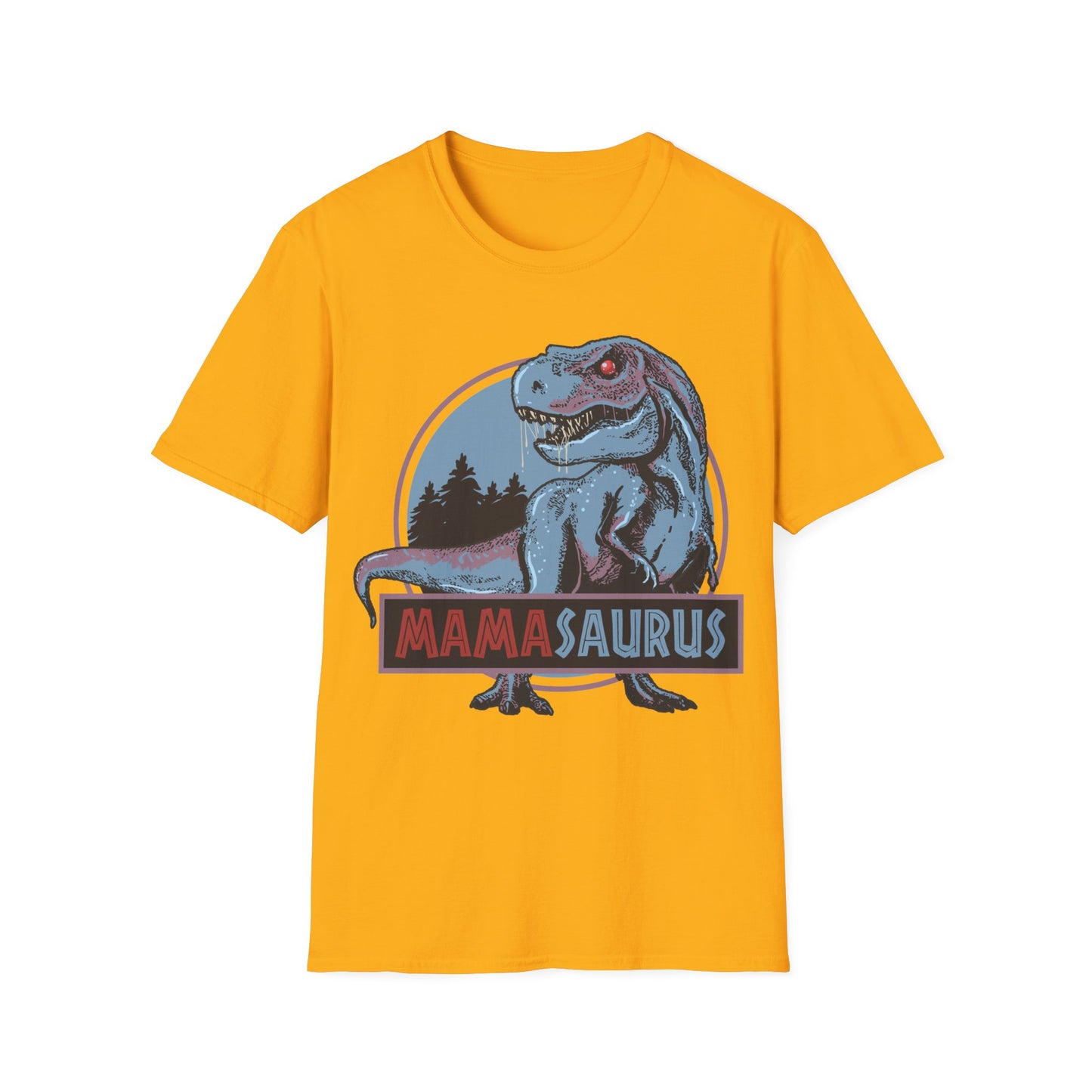 Mamasaurus Funny T-Rex Dinosaur Mama Saurus Family Matching Mothers Day T-Shirt