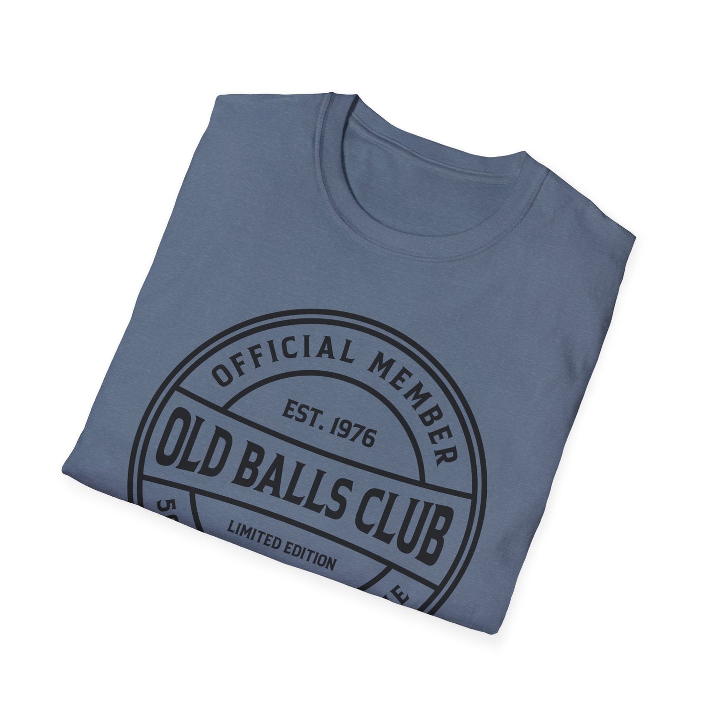 Mens Old Balls Club 50 Years Awesome Fifty 50th Birthday Fathers Day T-Shirt