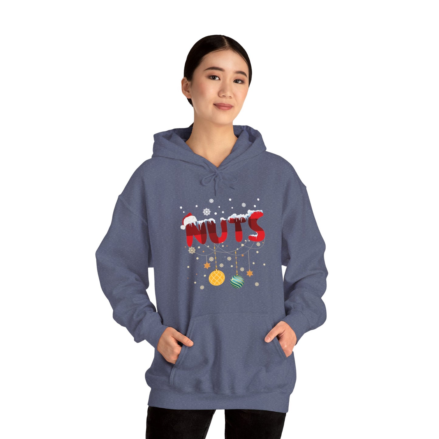 Chest Nuts Matching Chestnuts Funny Christmas Couples Nuts Hoodie