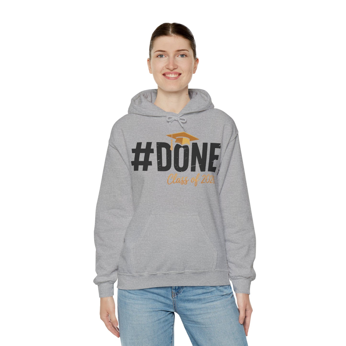 #Done Class of 2026 Graduation So Done Senior 2026 Grad Hoodie For Men Women