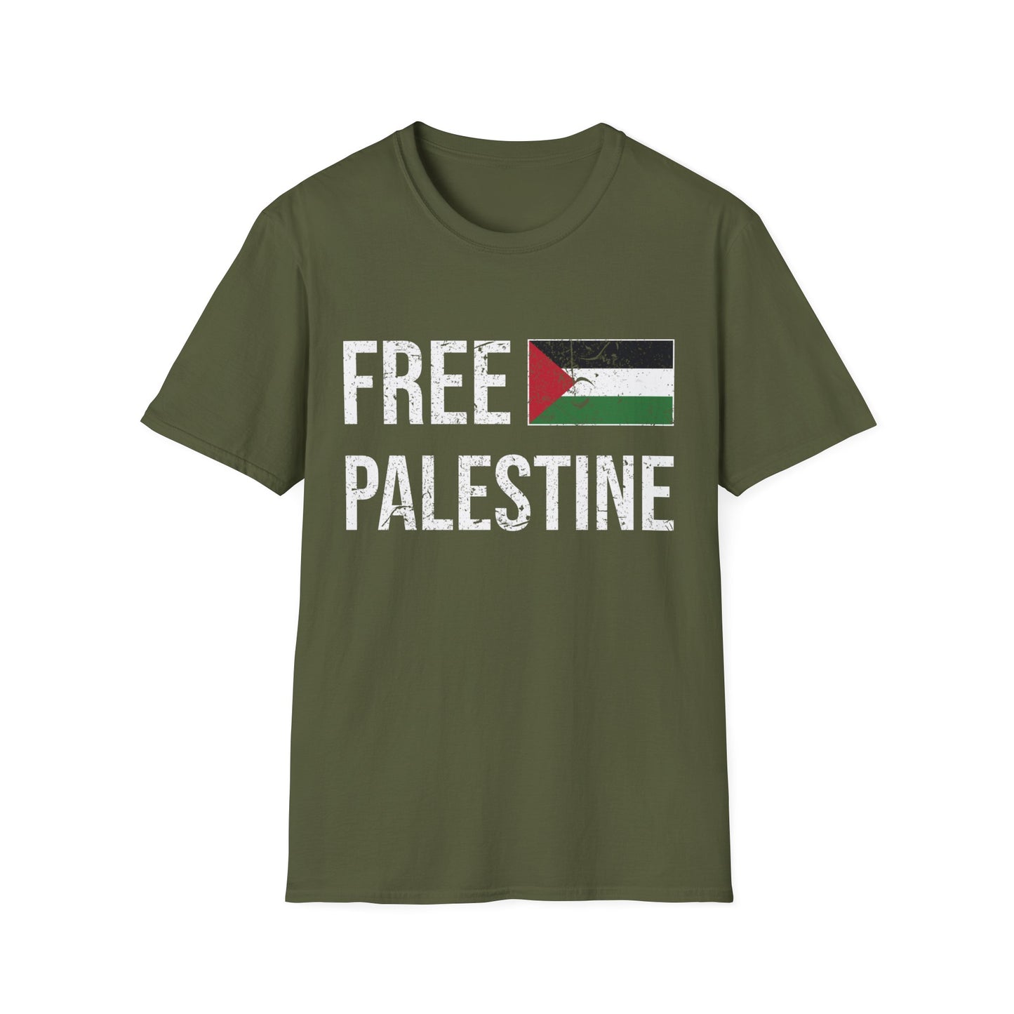 Free Palestine The Palestinian Flag Free Gaza T-Shirt Men Women