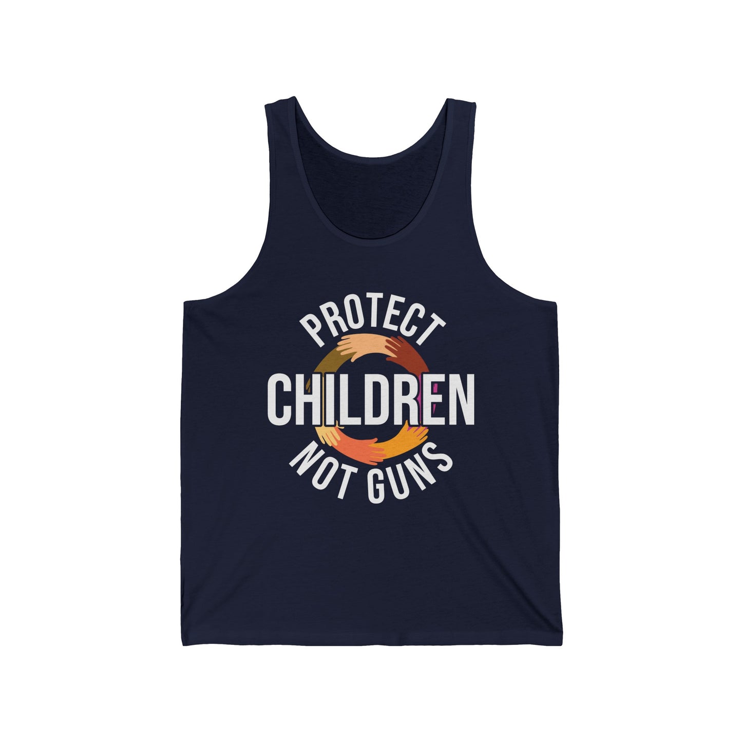 Protect Children Not Guns Wear Orange Day Tank Tops For Men Women
