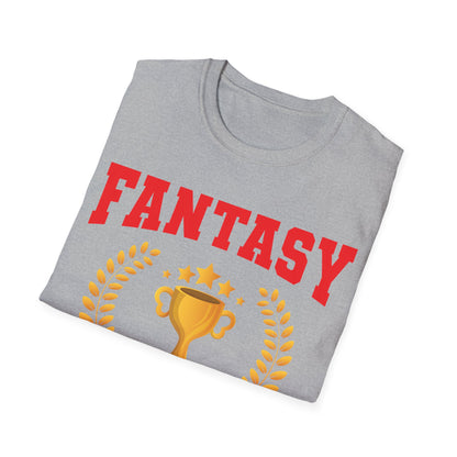 Funny Fantasy Football League Champion Footballer T-Shirt Men Women