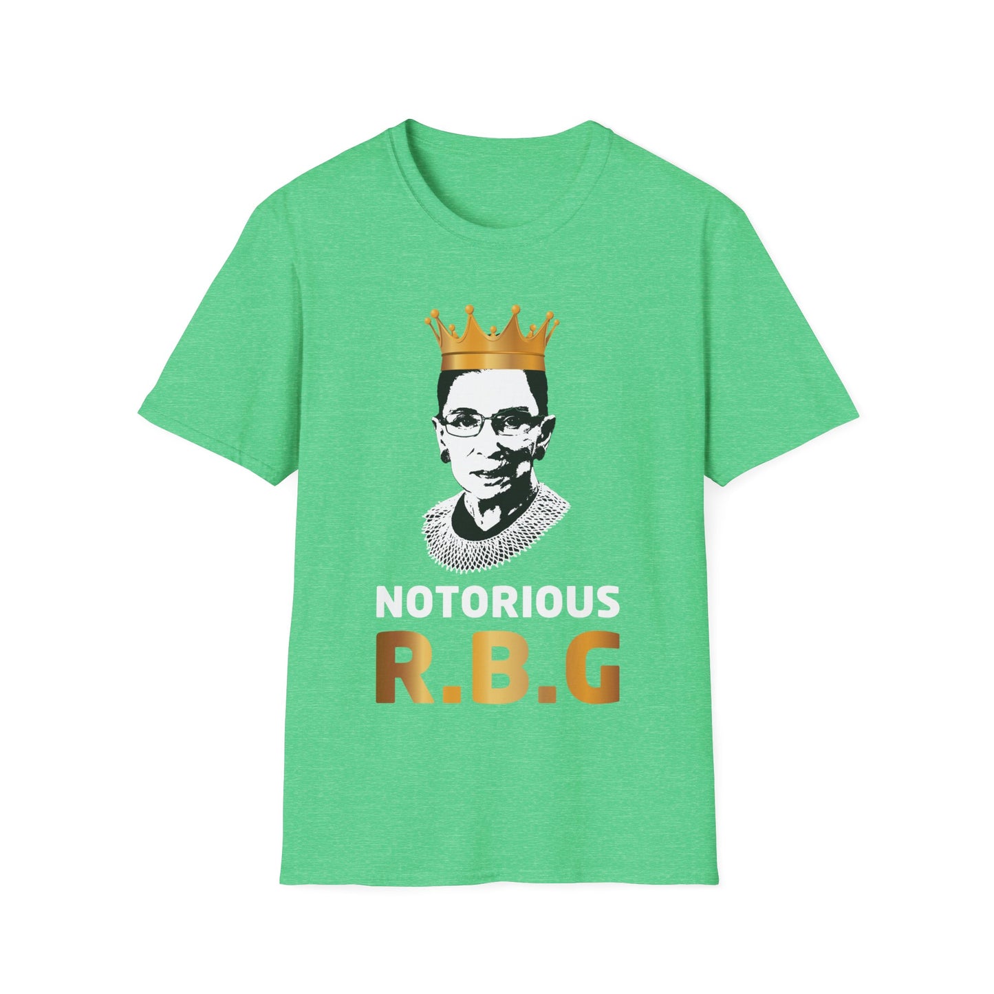 Funny Notorious R.B.G. Progressive Liberal Ruth Bader Ginsburg Crown Tshirt Men