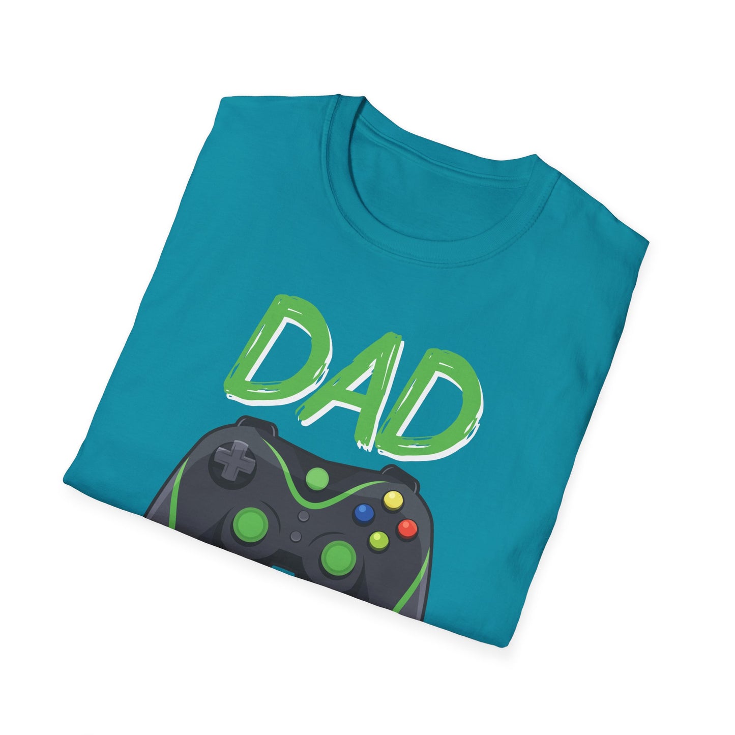 Dad of The Birthday Boy Video Gaming Gamer Birthday Party T-Shirt for Men