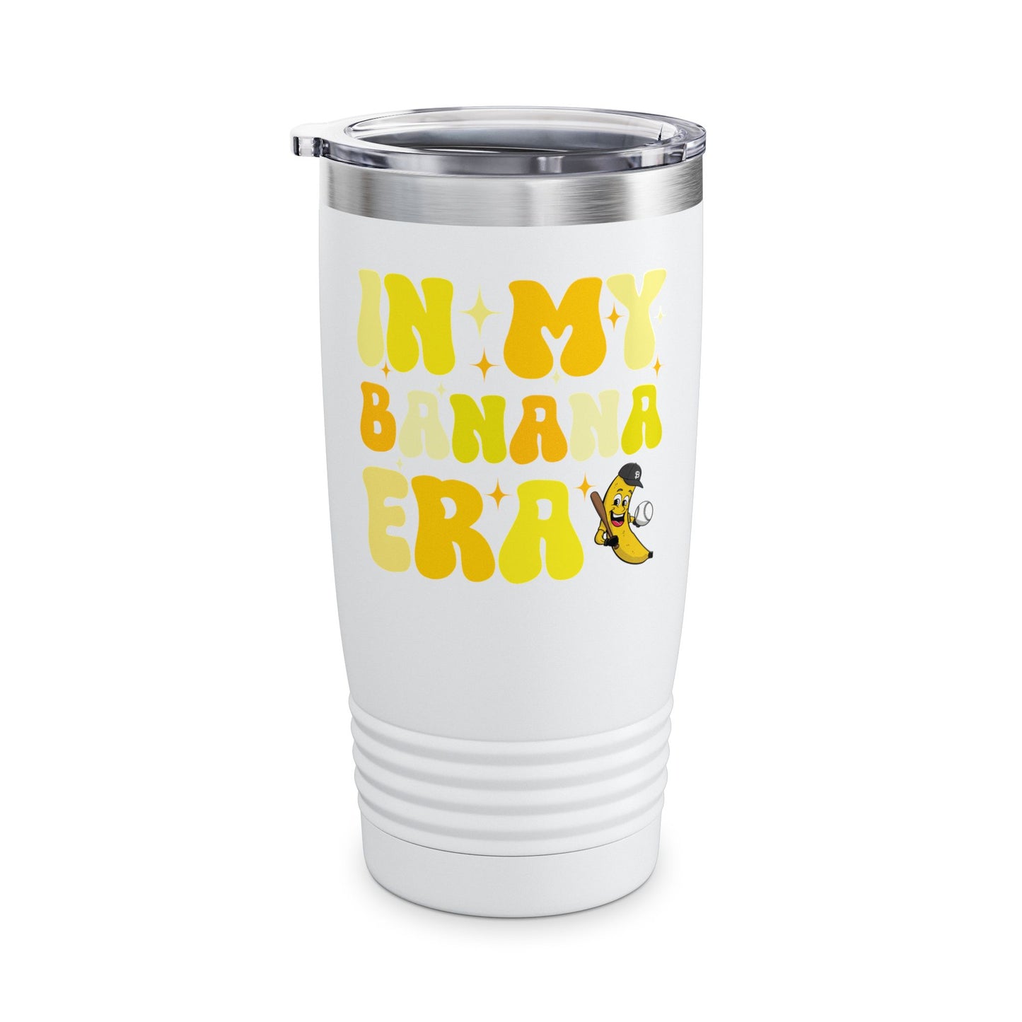 Funny In My Bananas Era Fruit Lover Baseball Player Tumbler For Men Women Tumbler