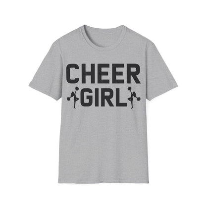 Funny Cheer Team Cheerleading Cheering Cheerleader T-Shirt For Women Girls T-Shirt