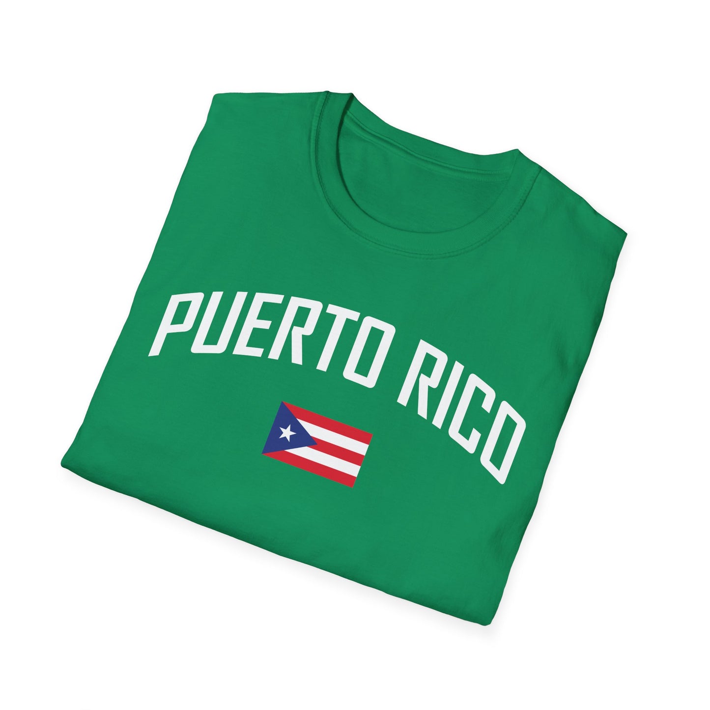 Puerto Rico Flag Retro Text T-Shirt