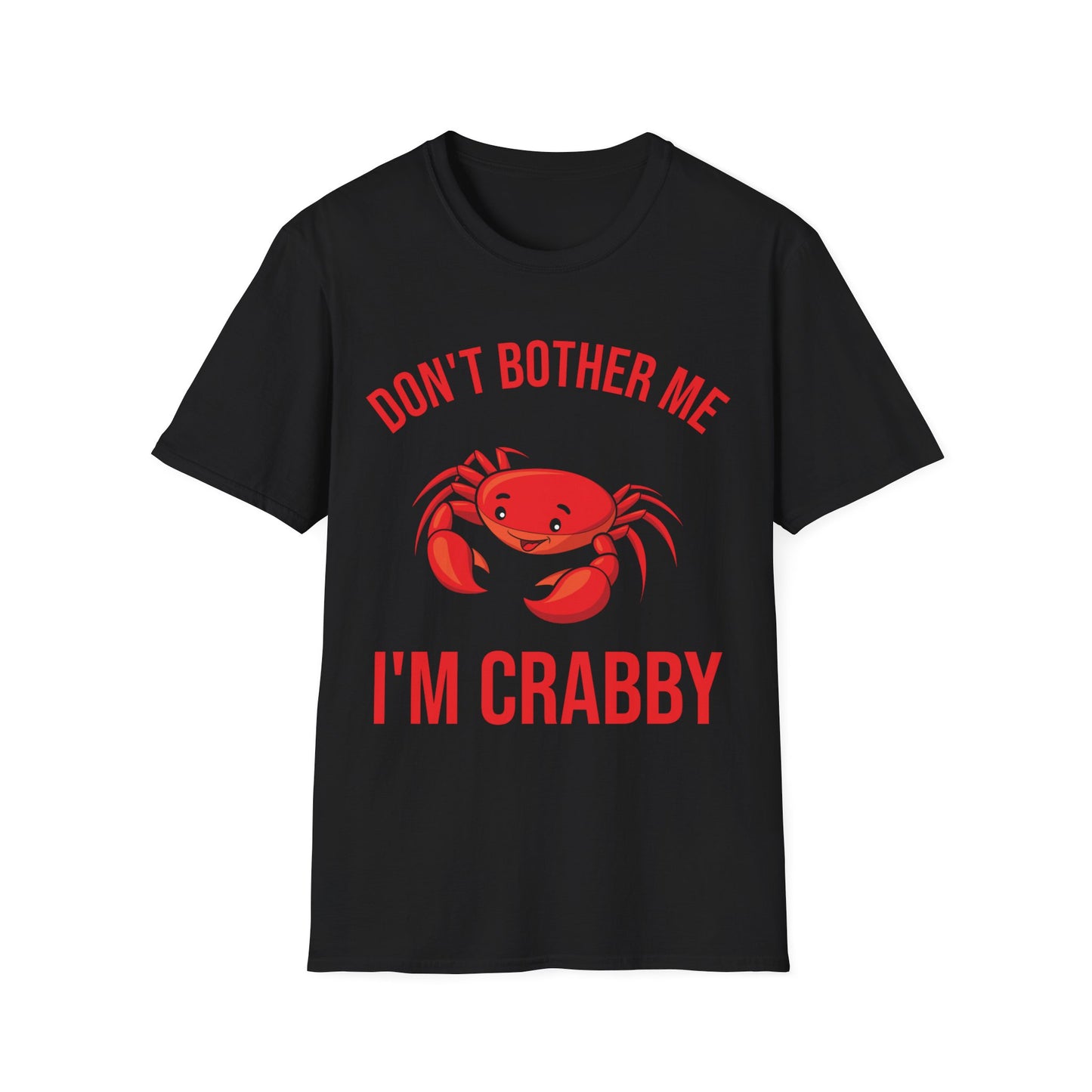 Funny Don't Bother Me I'm Crabby Crab Moody Person Tank Top For Men Women