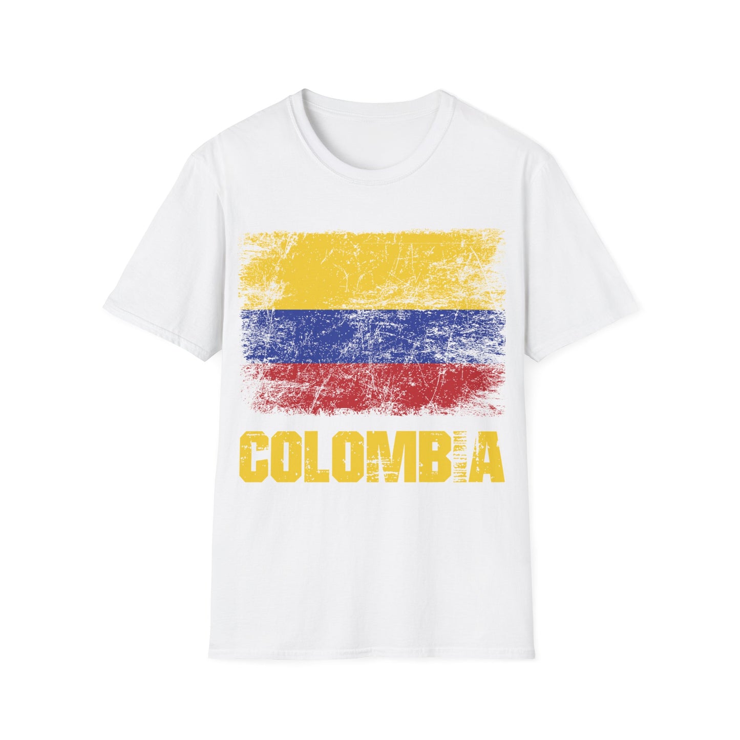 Colombia Columbian Flag Outfit T-Shirt For Men Women T-Shirt