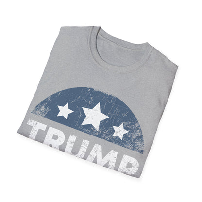 Trump 2024 Retro Campaign Button Re Elect President Trump T-Shirt For Men Women T-Shirt