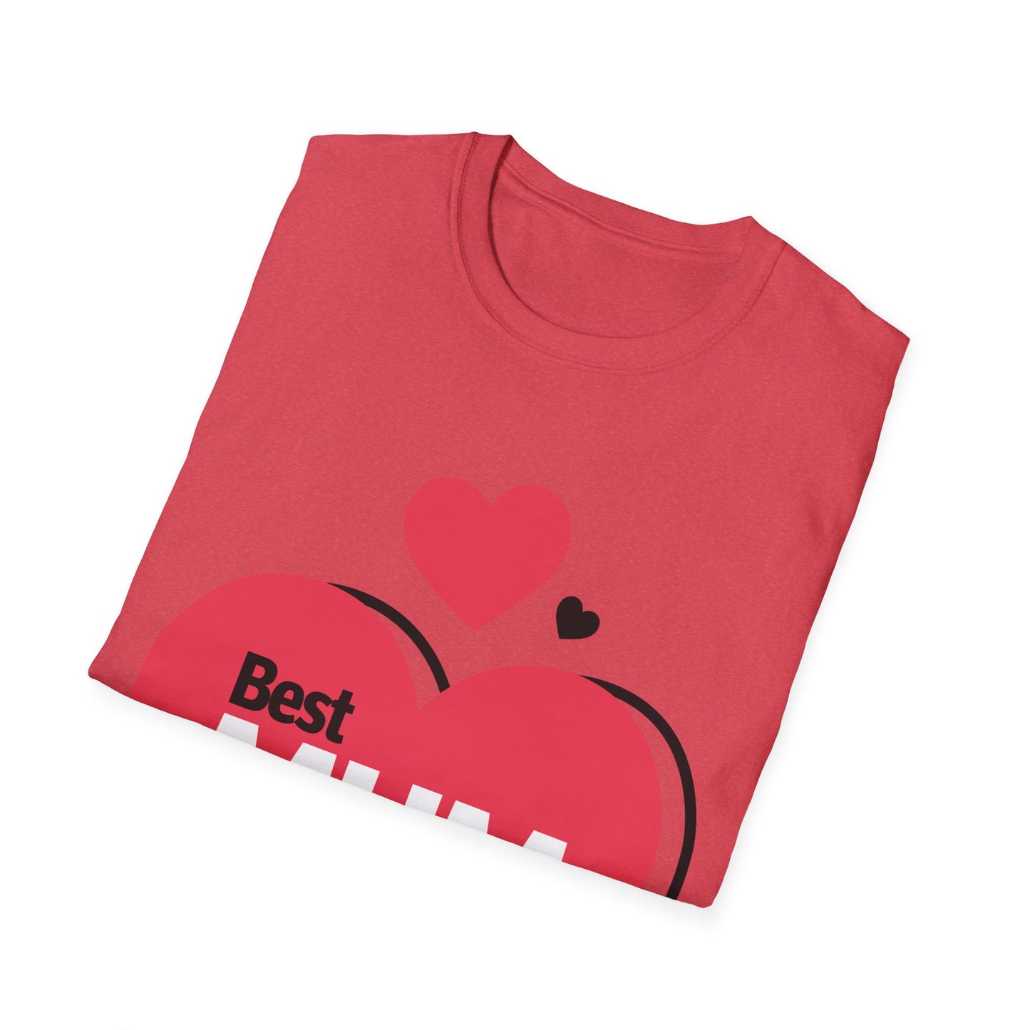 Best Mum Hearts Mothers Day Mom Gift T-Shirt