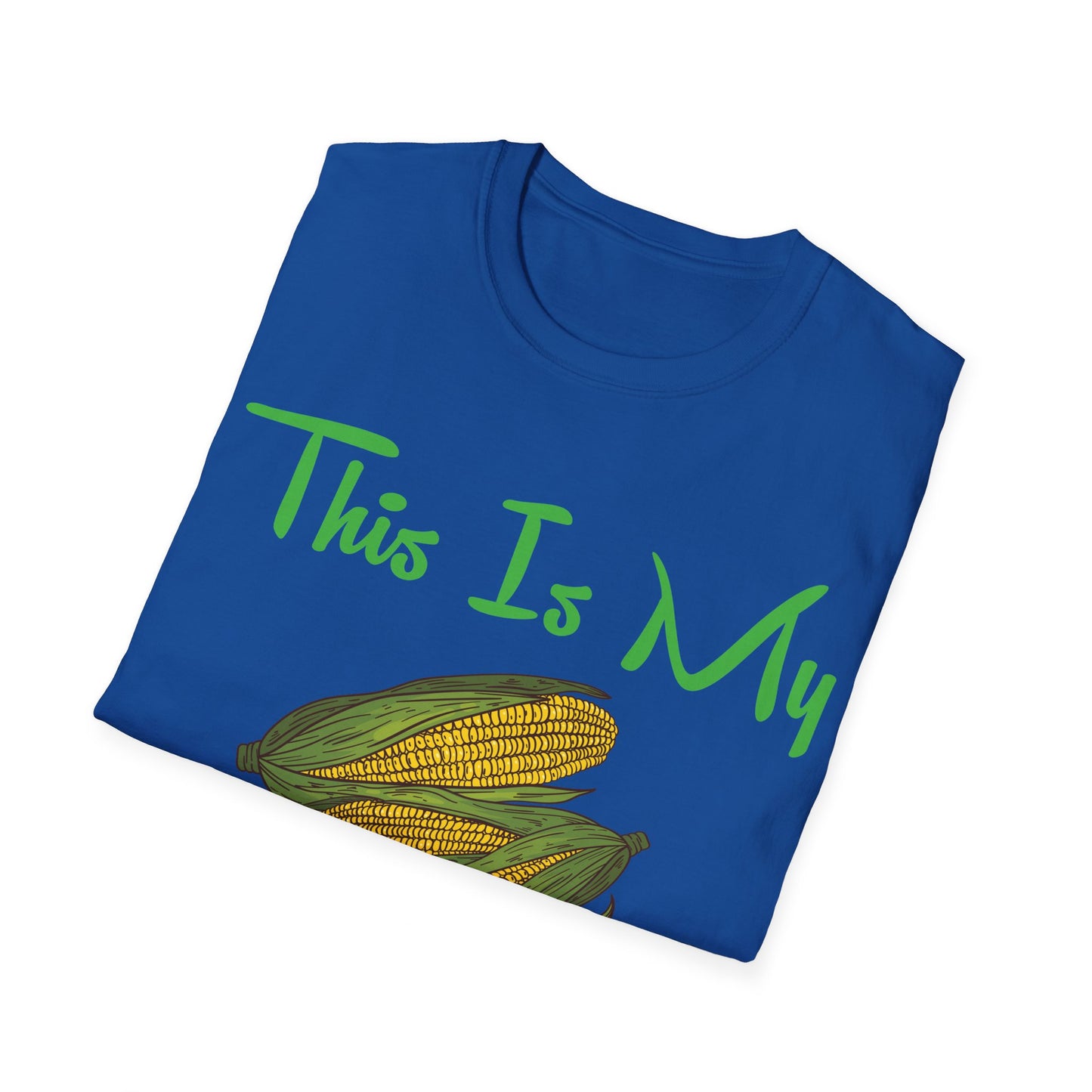 Funny This is my Crop Top Farmer Farming Corn Lover Pun Joke T-Shirt
