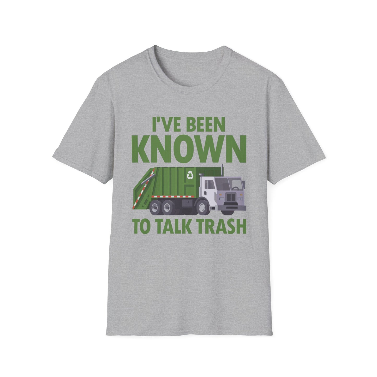 Funny Talk Trash Garbage Truck for Sanitation Worker  T. shirt