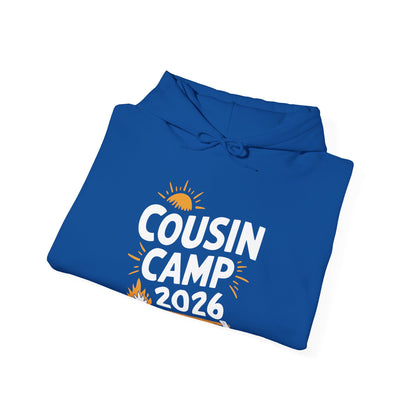 Cousin Camp 2026 Summer Vacation Trip Matching Family Hoodie For Men Women