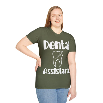 Cute Dental Assistant Shirt Gift Dentist T-shirt Men Women