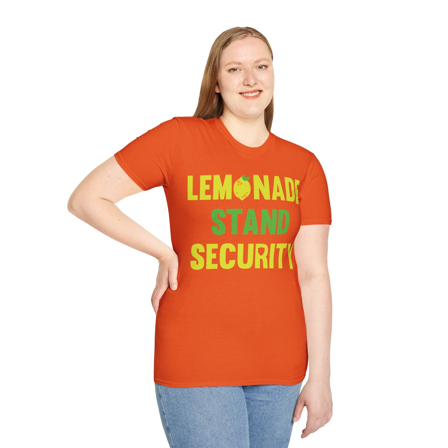 Funny Lemonade Stand Security Summer T-Shirt For Men Women T-Shirt