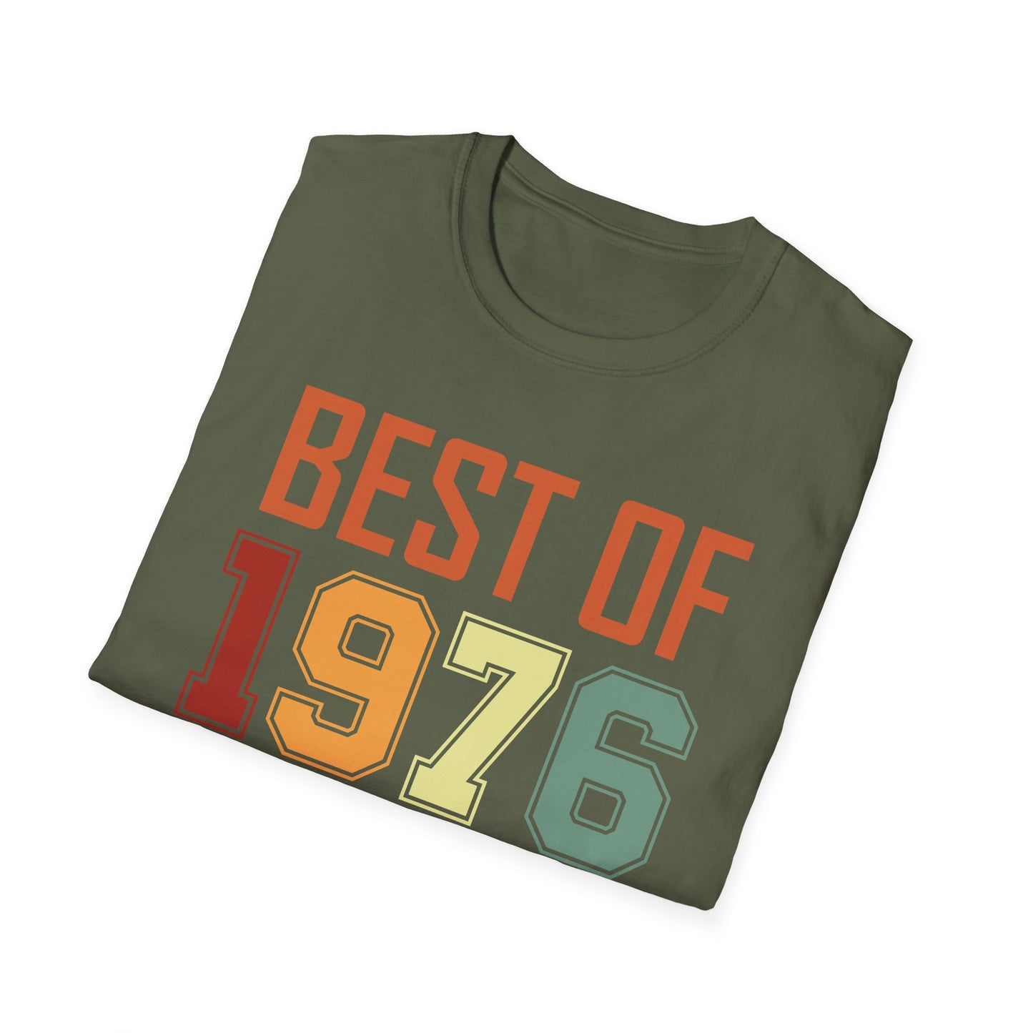 Funny Vintage Best of 1976 50 Year Old Gift 50th Birthday T-Shirt For Men Women T-Shirt