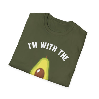 Funny I Am with The Toast Avocado Halloween Costume T-Shirt Men Women