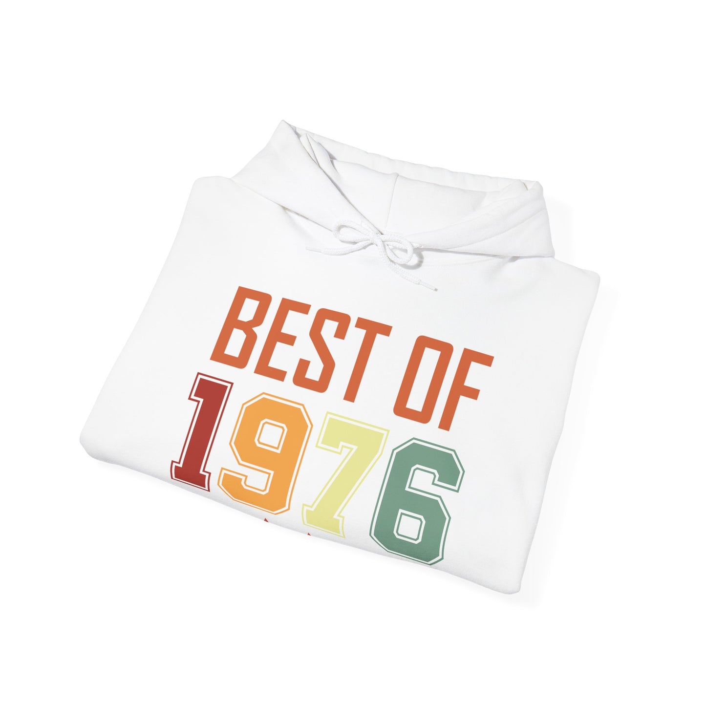 Funny Vintage Best of 1976 50 Year Old Gift 50th Birthday Hoodie For Men Women Hoodie
