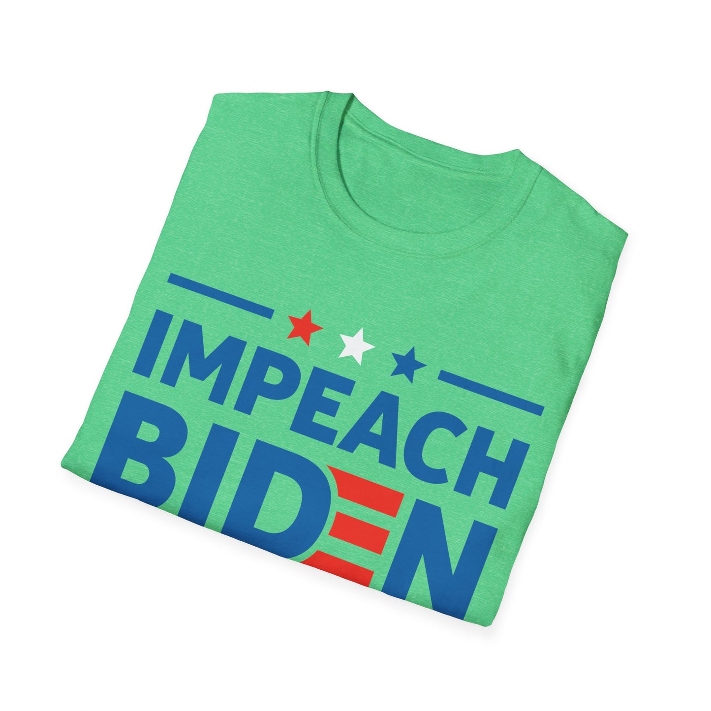 Mens Impeach Biden Harris Anti-Biden Election Funny Political T-Shirt Men Women