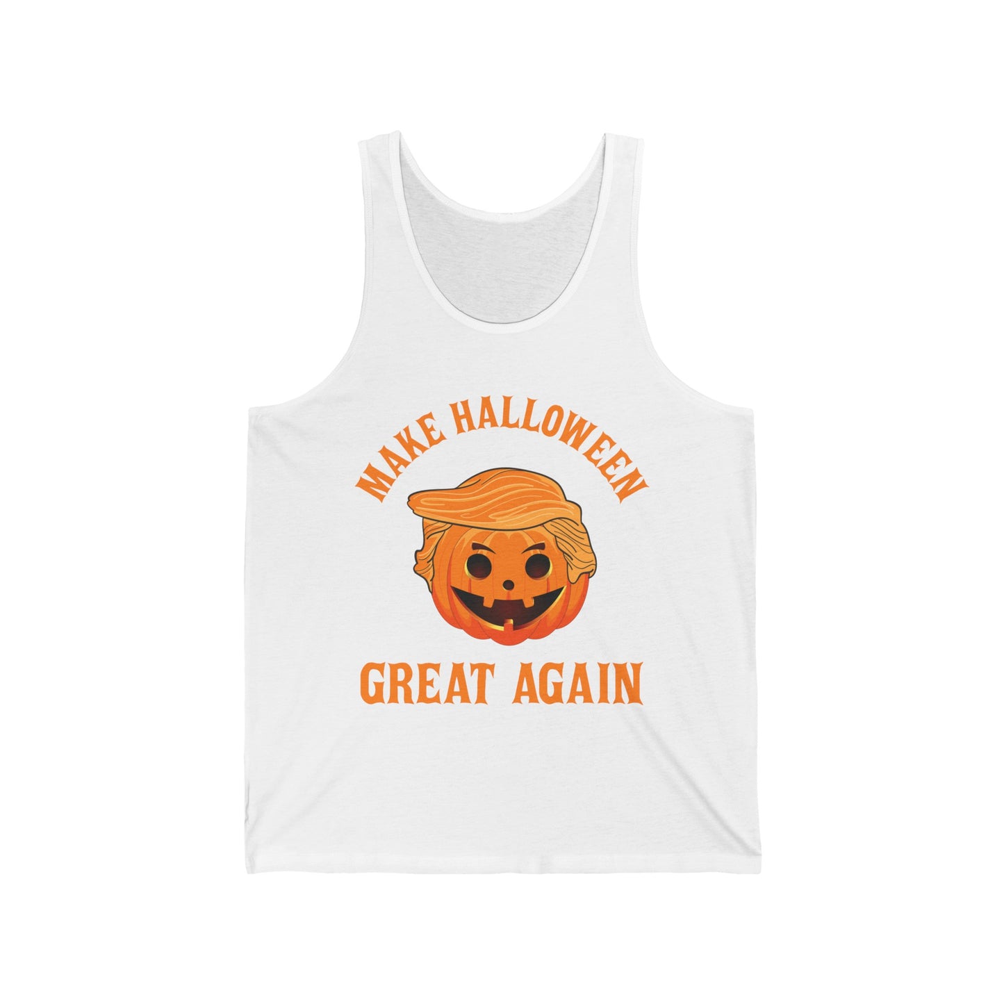 Funny Make Halloween Great Again Pro Trump Tank Tops For Men Women