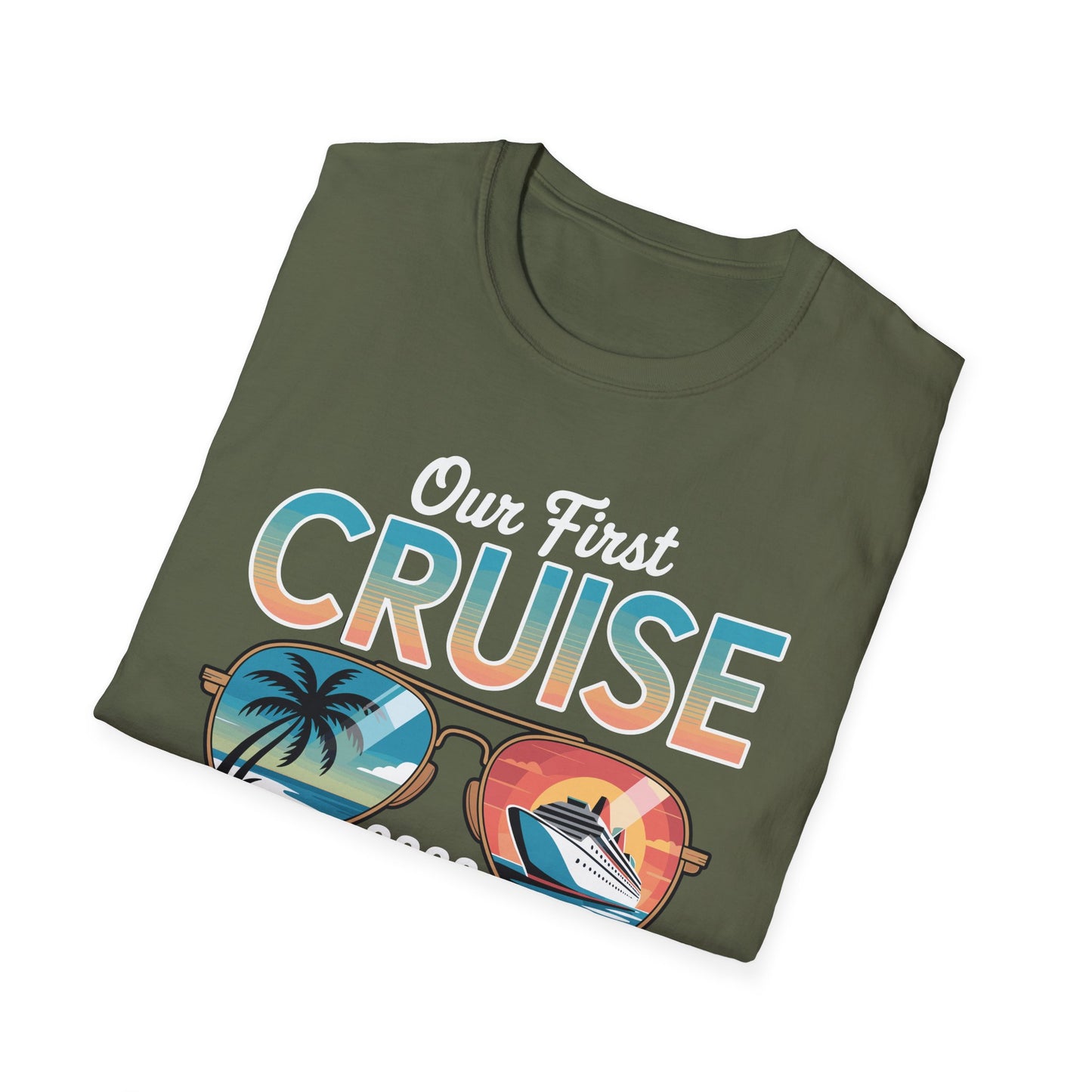 Our First Cruise 2026 Together Cute Matching Couples Cruise T-Shirt For Men Women