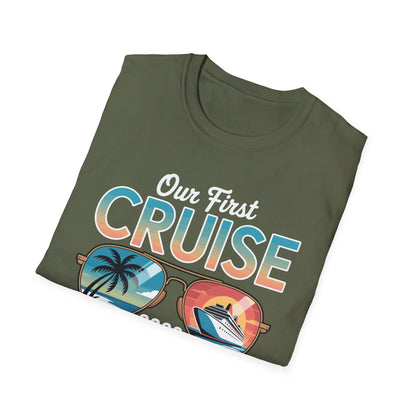 Our First Cruise 2026 Together Cute Matching Couples Cruise T-Shirt For Men Women