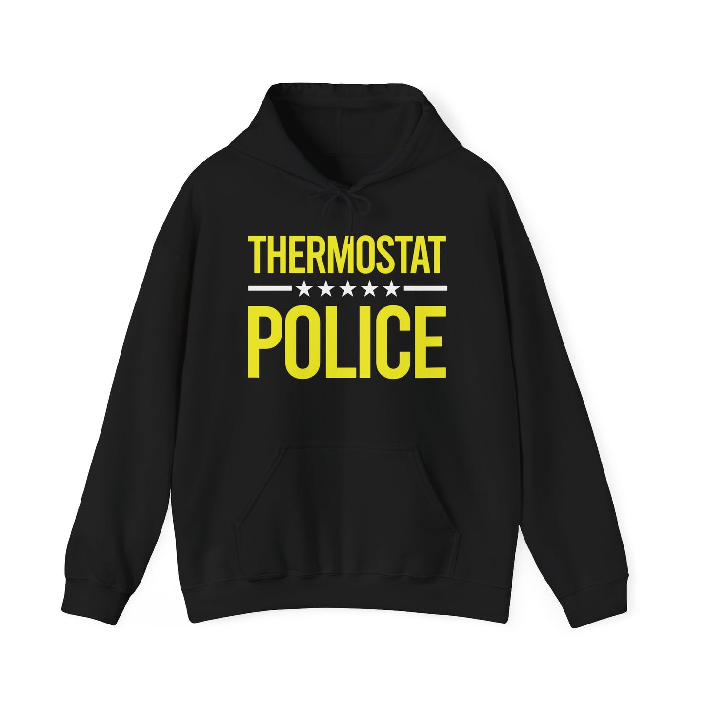 Mens Thermostat Police For A Police Fathers Day Dad Papa Hoodie