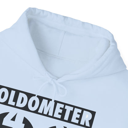 Funny Oldometer Odometer 50th Birthday Gift 50 yrs Old Joke Hoodie For Men Women Hoodie