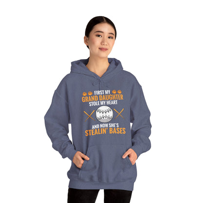 My Granddaughter Plays Softball Baseball Funny Grandparent Hoodie For Men Women Hoodie