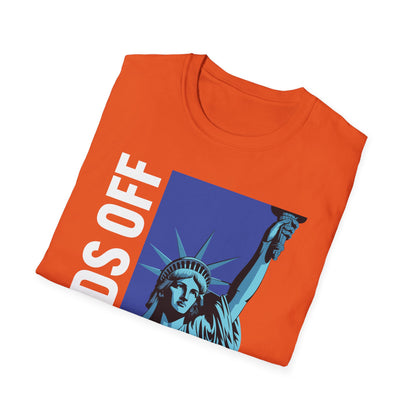 Resist Statue of Liberty Hands Off Resistance Protest T-Shirt For Men Women