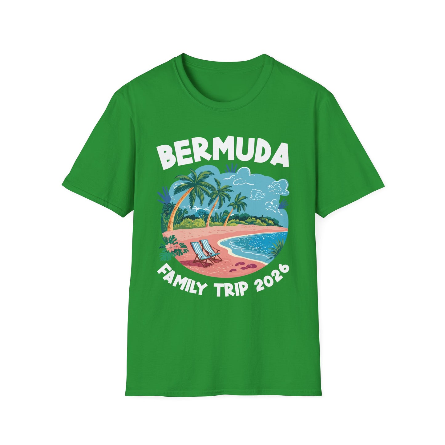 Family Cruise Bermuda 2026 Summer Trip Matching Vacation 2026 T-Shirt For Men Women